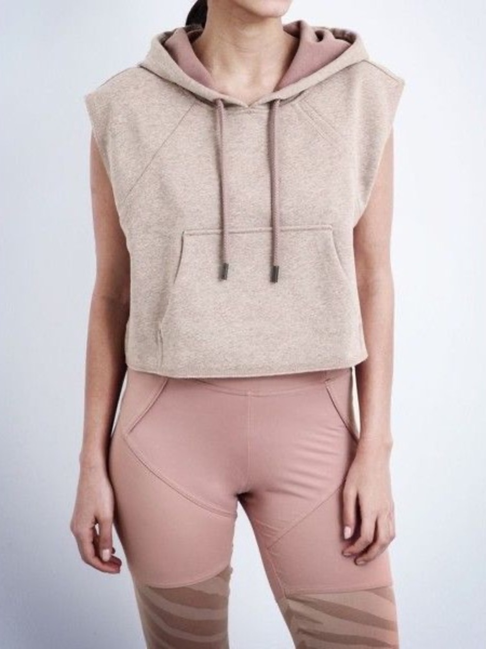 Adidas by Stella McCartney 'Yo' crop hoodie